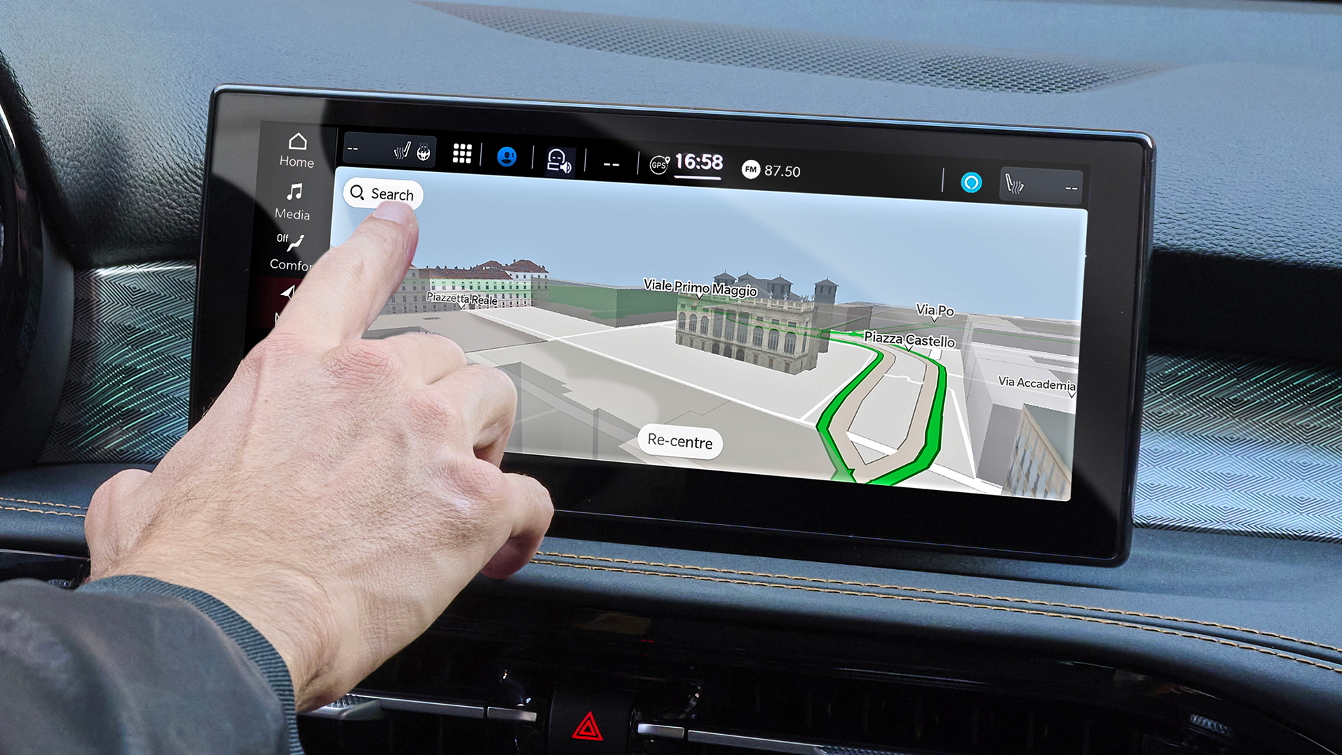 Navigatore con app My Alfa – Alfa Romeo