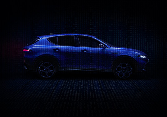 Alfa Romeo Tonale - Tonale Blu Su Strada